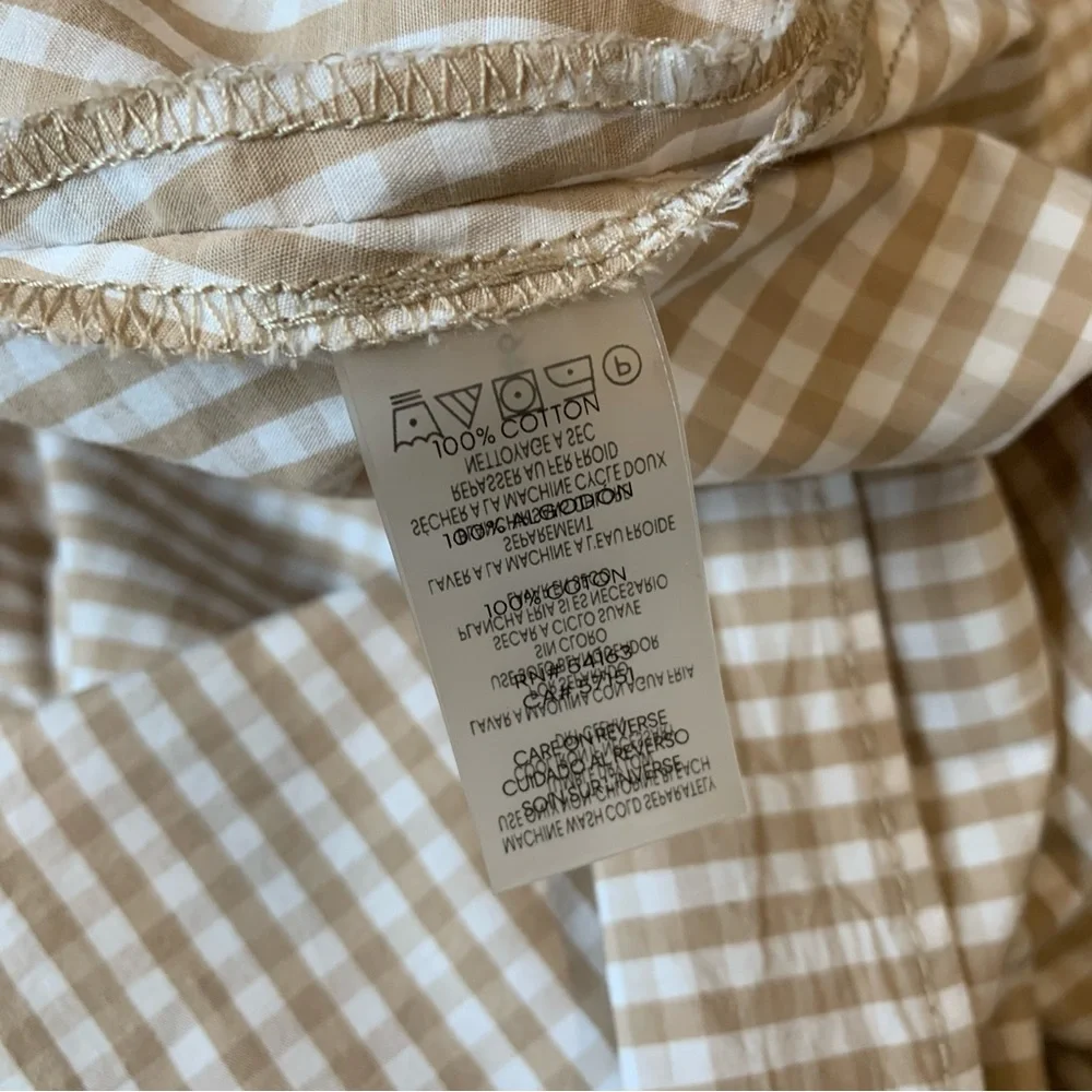 CALVIN KLEIN | Gingham Retro Dress Size 4 - Picture 7 of 10